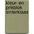 Kleur- en prikblok Sinterklaas