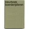 kleurboek Boerderijdieren door Onbekend