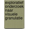 Exploratief onderzoek naar visuele granulatie door Ronnie Groenewold