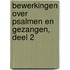 Bewerkingen over Psalmen en Gezangen, deel 2