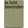 Te licht bevonden by MiklóS. Bánffy