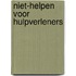 Niet-helpen voor hulpverleners