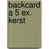 Backcard a 5 ex. Kerst