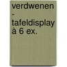 Verdwenen - tafeldisplay à 6 ex. by Tina Frennstedt