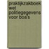 Praktijkzakboek wet politiegegevens voor boa's