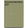 Environnement, E31 door Inni publishers