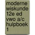 Moderne Wiskunde 12e ed vwo A/C hulpboek 1