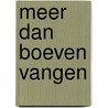 Meer dan boeven vangen by Fred Teeven