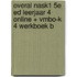 Overal NaSk1 5e ed leerjaar 4 online + vmbo-k 4 werkboek B