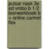 Pulsar NaSk 3e ed vmbo-b 1-2 leerwerkboek B + online Carmel FLEX
