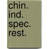Chin. Ind. Spec. Rest.
