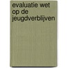 Evaluatie Wet op de Jeugdverblijven door Maaik van Rooijen