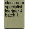 Classroom Specialist leerjaar 4 batch 1 door Electudevelopment