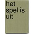 Het spel is uit