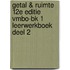 Getal & Ruimte 12e editie vmbo-bk 1 leerwerkboek deel 2