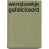 Wensboekje Gefeliciteerd