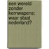 Een wereld zonder kernwapens: waar staat Nederland?