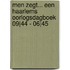 Men zegt... Een Haarlems oorlogsdagboek 09|44 - 06|45