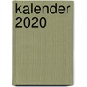 Kalender 2020 door Onbekend