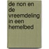 De non en de vreemdeling in een hemelbed