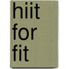 Hiit for fit door Annelies De Groef