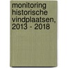 Monitoring historische vindplaatsen, 2013 - 2018 door S. van den Brenk