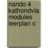 Nando 4 KathOndVla modules leerplan C