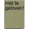 Niet te geloven! door Huub Lems