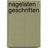Nagelaten geschriften door Etienne Vermeersch