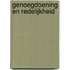 Genoegdoening en redelijkheid