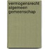 Vermogensrecht algemeen Gemeenschap