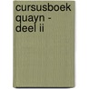 Cursusboek Quayn - deel II door Allard Bijlsma