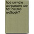 Hoe uw vzw aanpassen aan het nieuwe wetboek?