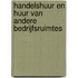 Handelshuur en huur van andere bedrijfsruimtes