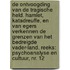 De ontvoogding van de tragische held. Hamlet, Katadreuffe, en Van Egers verkennen de grenzen van het bedreigde Vader-land. Reeks: Psychoanalyse en Cultuur, nr. 12