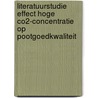 Literatuurstudie effect hoge CO2-concentratie op pootgoedkwaliteit door R.J.A. Oostewechel