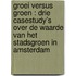 Groei versus groen : drie casestudy’s over de waarde van het stadsgroen in Amsterdam