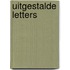 Uitgestalde letters