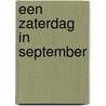 Een zaterdag in september door Maeve Binchy
