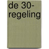 De 30% - regeling by H. de Vries