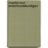 Maatlat voor onderhoudskundigen