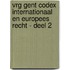 VRG Gent Codex Internationaal en Europees recht - Deel 2