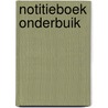 Notitieboek Onderbuik door Baeckens