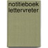 Notitieboek Lettervreter