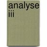 Analyse III by Wim Michiels