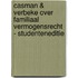 Casman & Verbeke over Familiaal Vermogensrecht - studenteneditie