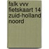 Falk VVV fietskaart 14 Zuid-Holland Noord