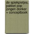 De Spiekpietjes, pakket pop jongen donker + conceptboek