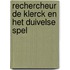 Rechercheur De Klerck en het duivelse spel
