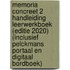 Memoria Concreet 2 handleiding leerwerkboek (editie 2020) (inclusief Pelckmans Portaal en digitaal bordboek)